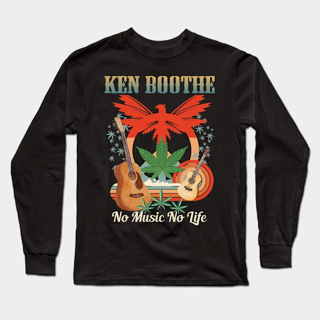 KEN BOOTHE SONG Long Sleeve T-Shirt by Bronze Archer